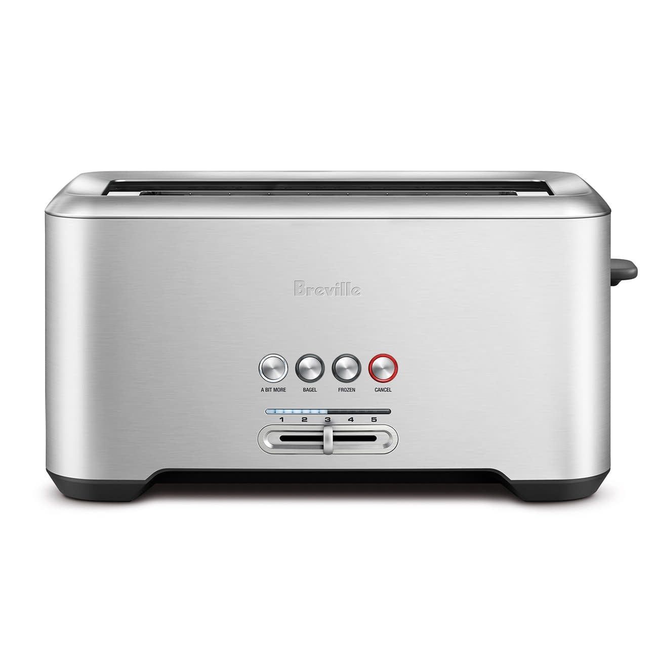 Toaster 4 Slice Long Slot the Bit More 002