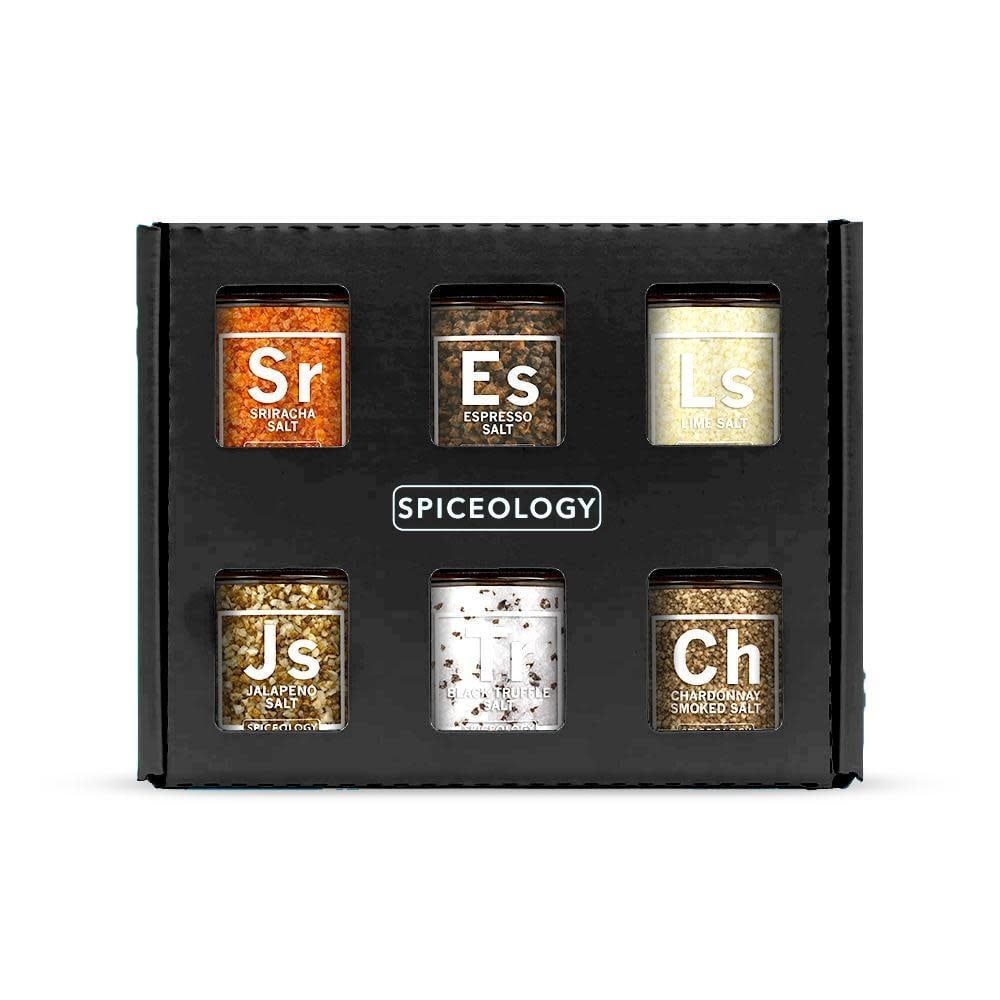 Gift Pack 6pc Mini Luxe Infused Salt Spiceology 006