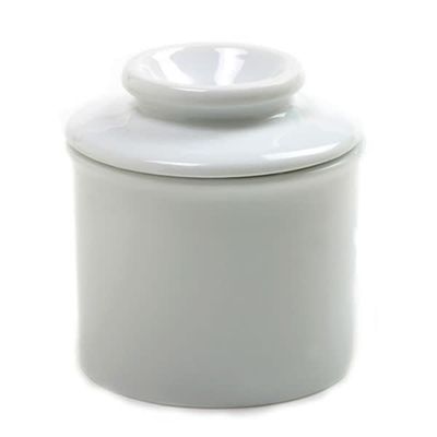 Butter Keeper Porcelain White Norpro 024