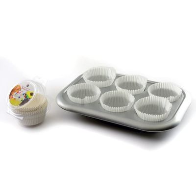 Baking Cups 48ct Giant White