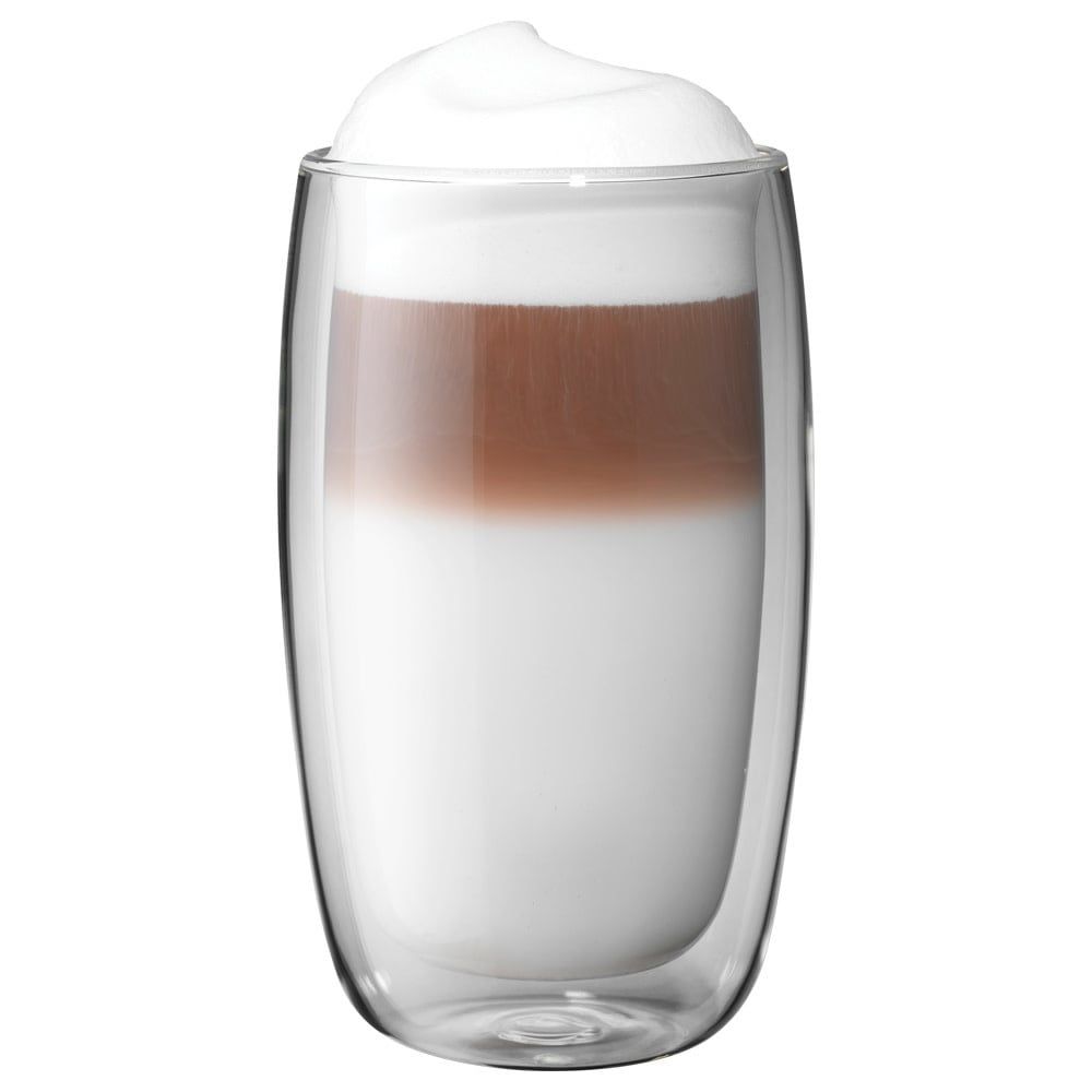 Glass Sorrento 11.8oz Latte Set/2 Double Wall 004