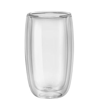 Glass Sorrento 11.8oz Latte Set/2 Double Wall 004