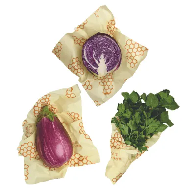 Bees Wrap 3pk Large Honeycomb 006