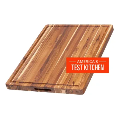 Cutting Board 24x18 Teak 002