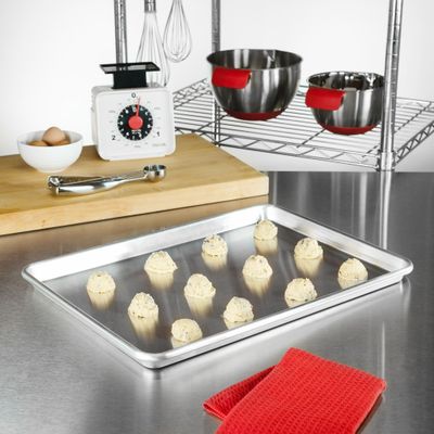 Baking Pan 18x13x1" Half Sheet Natural Aluminum 012