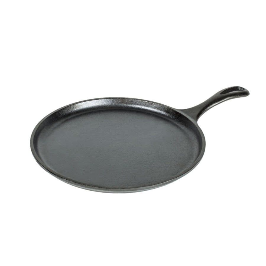 Griddle 10.5" Round Cast Iron Lodge 003