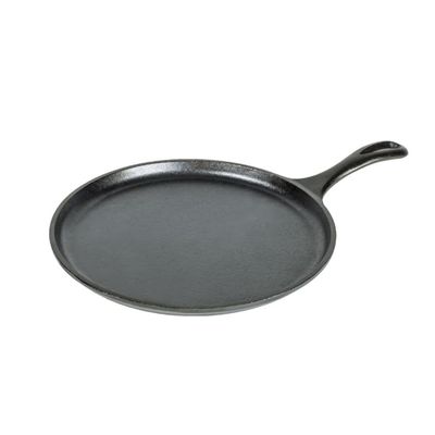Griddle 10.5" Round Cast Iron Lodge 003
