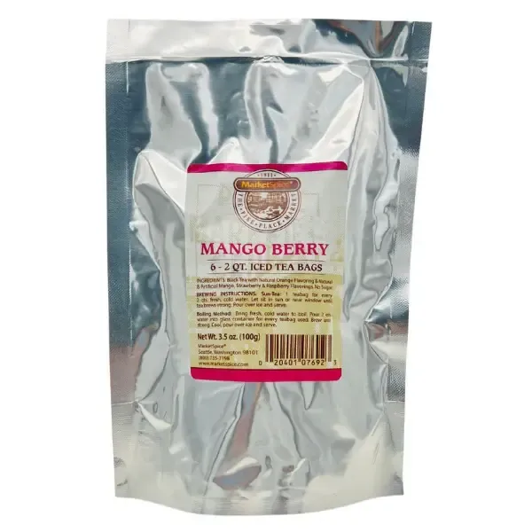Tea Bags 6pk/2qt Mango Berry