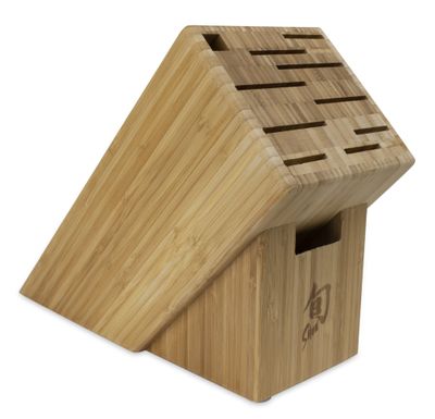 Knife Block 11 Slot Bamboo Shun