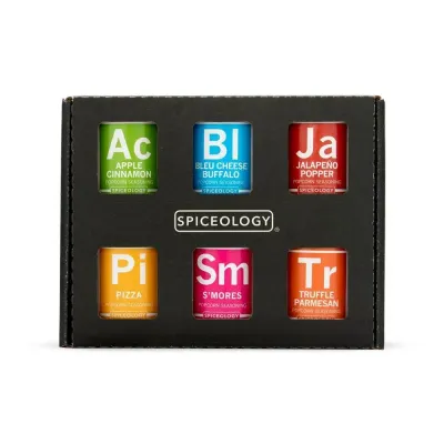 Gift Pack 6pc Mini Popcorn Seasoning Spiceology 006