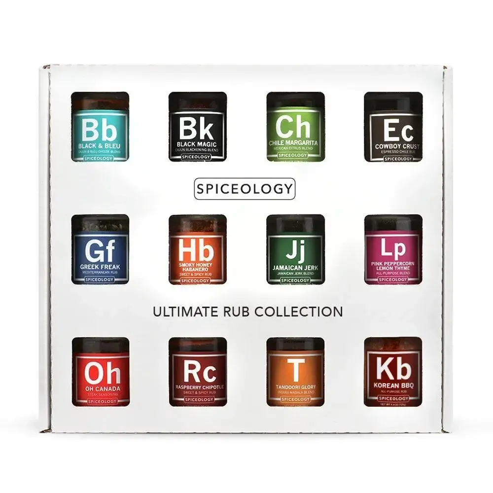 Gift Pack 12pc Ultimate Rub Collection Spiceology 006