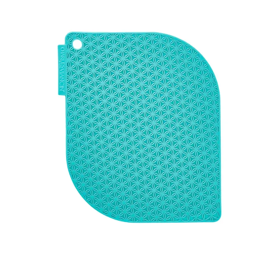 Potholder Honeycomb Turquoise 006