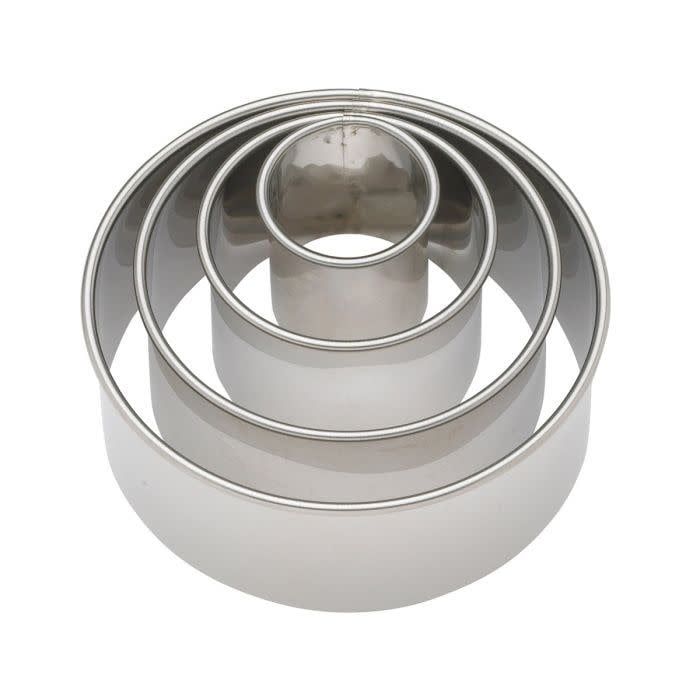 Biscuit/Pastry Cutters Set/4 Round Harold  012
