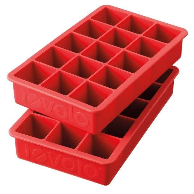 Ice Cube Set/2 Candy Apple Red 006