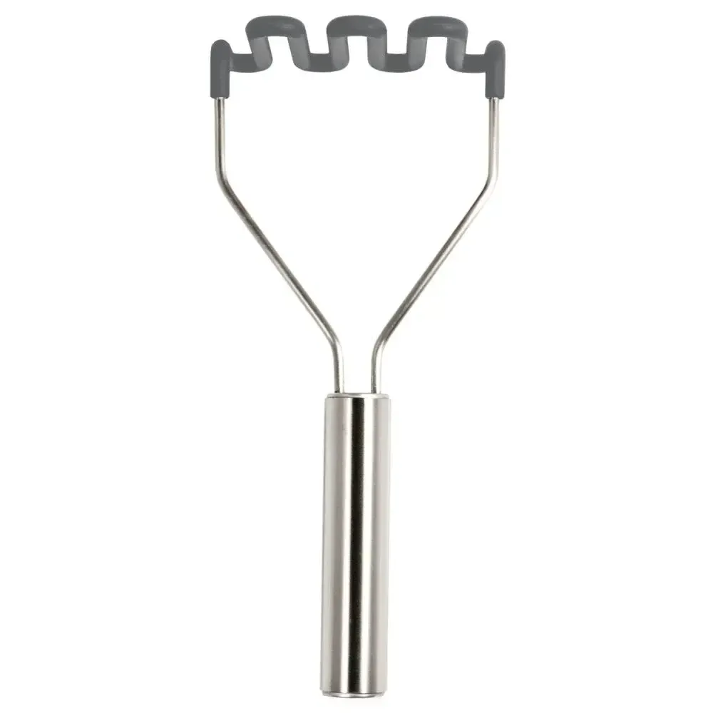 Potato Masher SS/Silicone Charcoal 006