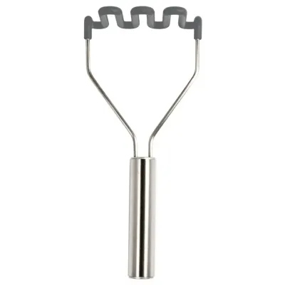 Potato Masher SS/Silicone Charcoal 006