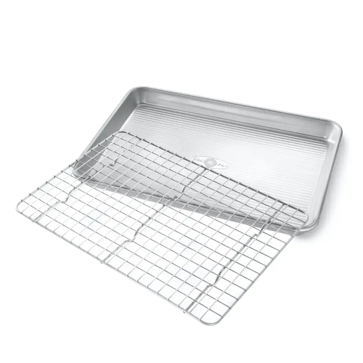 Baking Pan 12.5x9x1" Quarter Sheet w/Rack  006