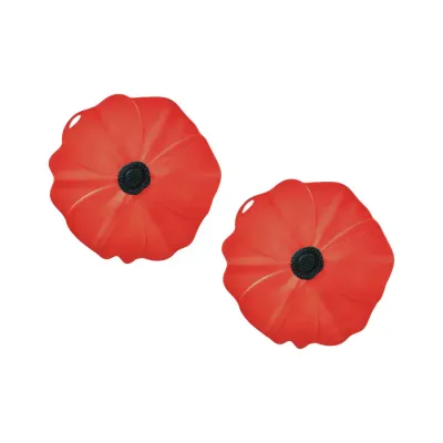 Drink Cover 4" Set/2 Poppy 012