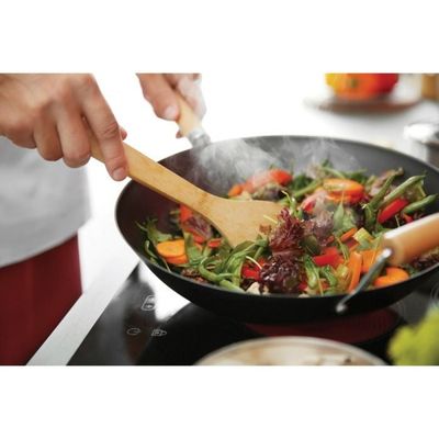Spatula 13" Bamboo Stir Fry Left Hand 006