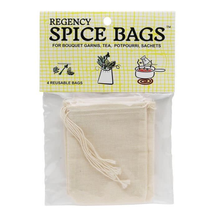 Spice Bags 4pc Washable 012