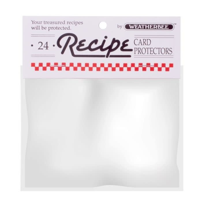 Recipe Card Protectors 24pk 4x6