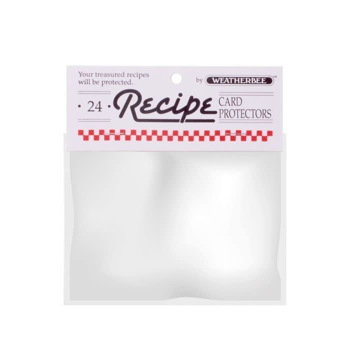 Recipe Card Protectors 24pk 3x5
