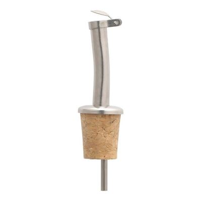 Bottle Stopper/Pourer 2pk Fantes Cork/SS Harold 012