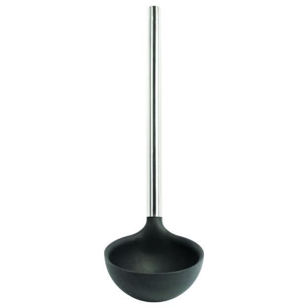 Ladle SS/Silicone Charcoal 006