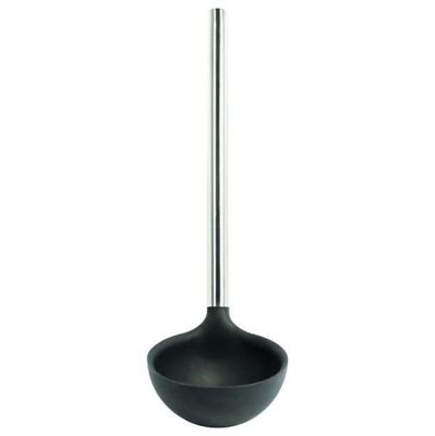Ladle SS/Silicone Charcoal 006