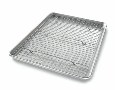 Baking Pan 20.25x14.25x1" Extra Large Sheet w/Rack  006