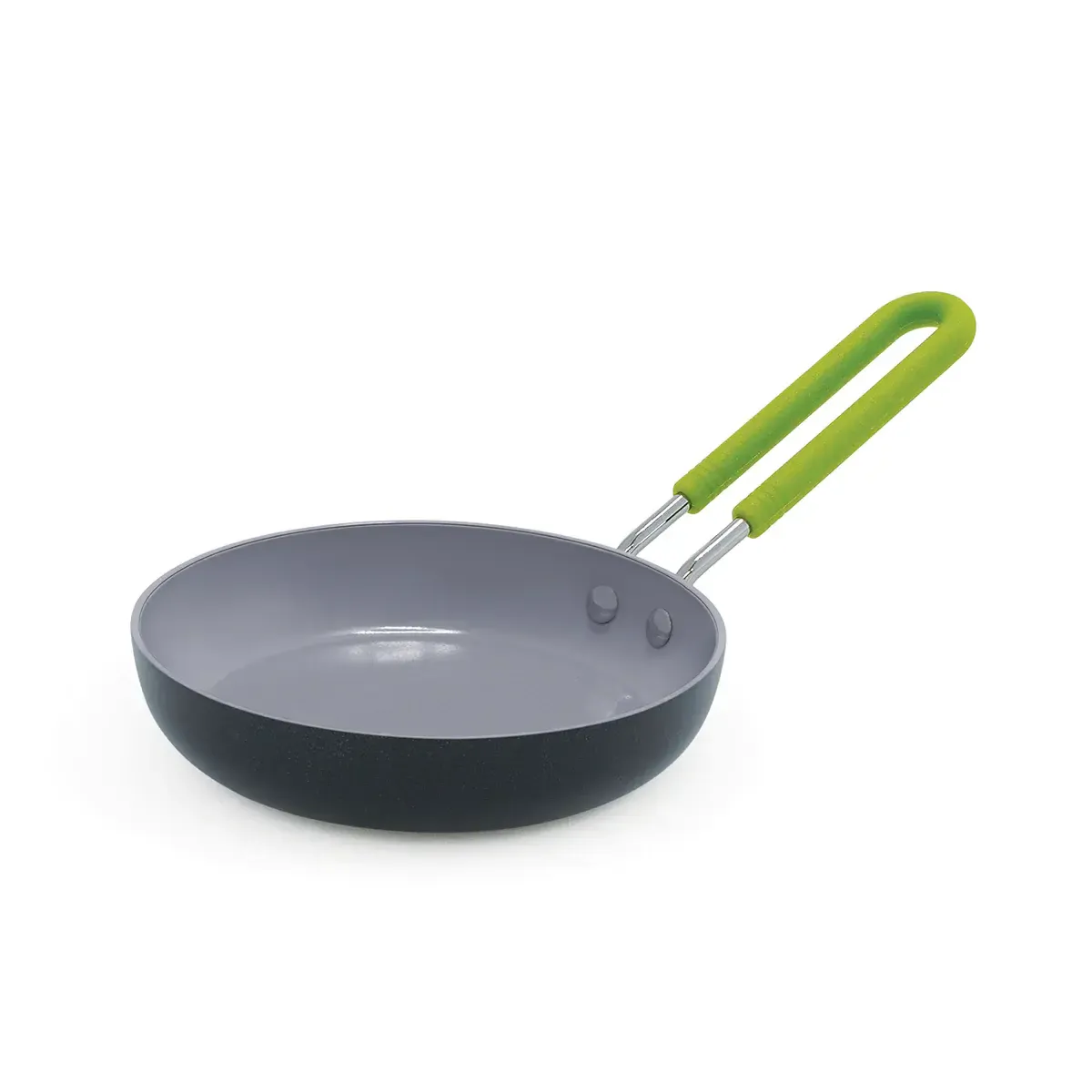 Egg Pan 5" Mini Greeenpan Black/Green 004