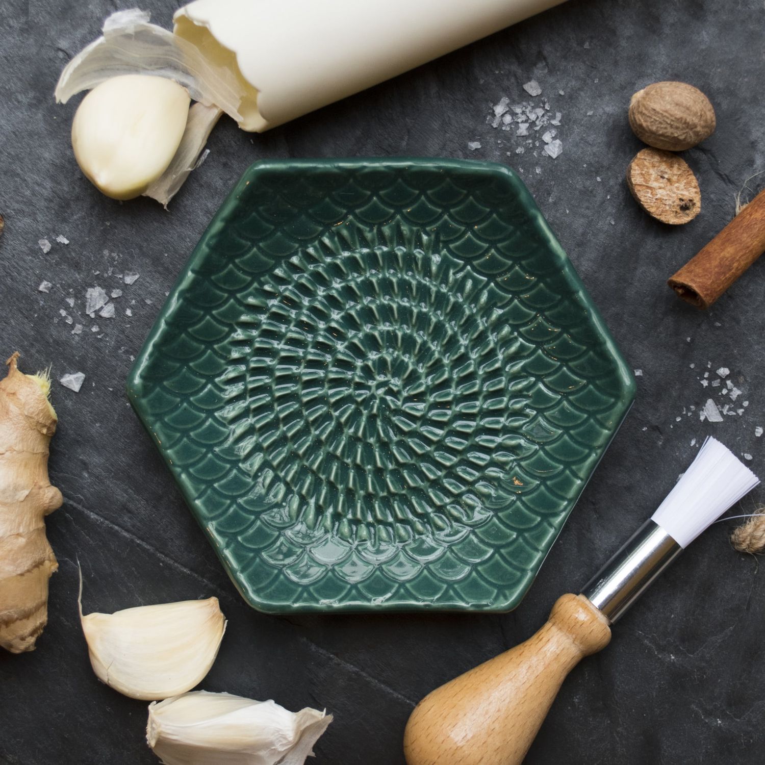 Grate Plate 3pc Set Emerald