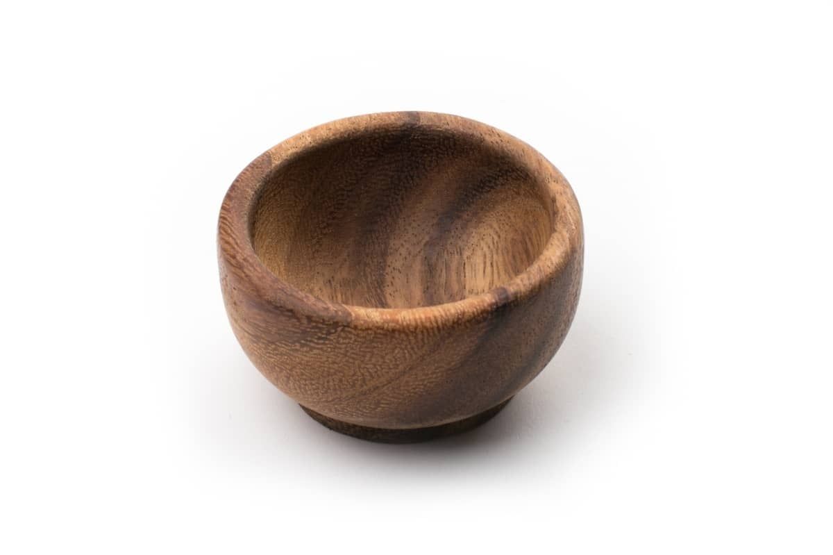 Condiment Cup Acacia Wood Ironwood Gourmet 004