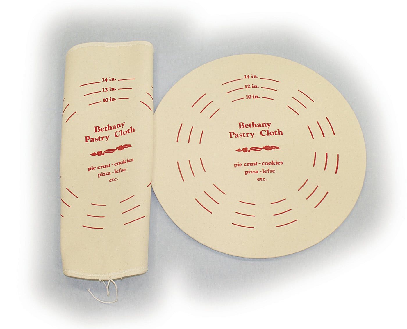 Pastry Board &amp; Cloth Set Round 006