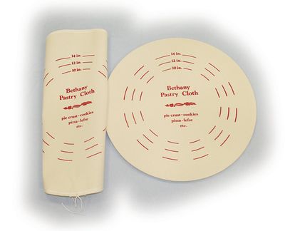 Pastry Board &amp; Cloth Set Round 006