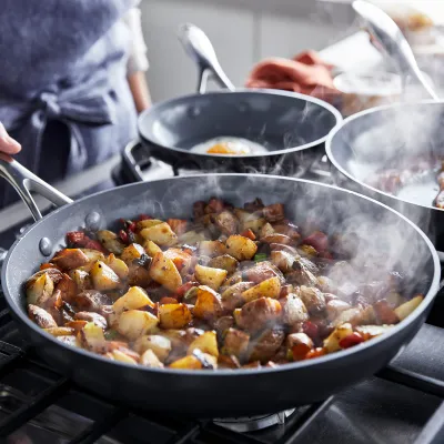 Fry Pan Set 2pc 10/12" Valencia Pro 004