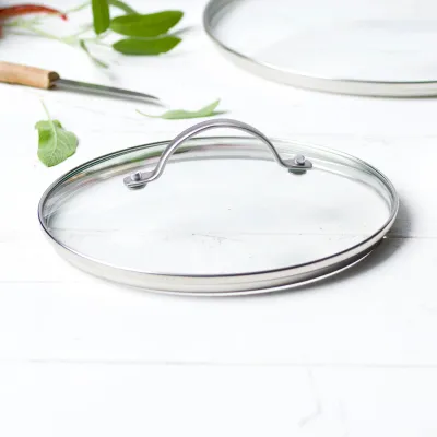 Lid 8" Glass w/SS Handle Greenpan 006