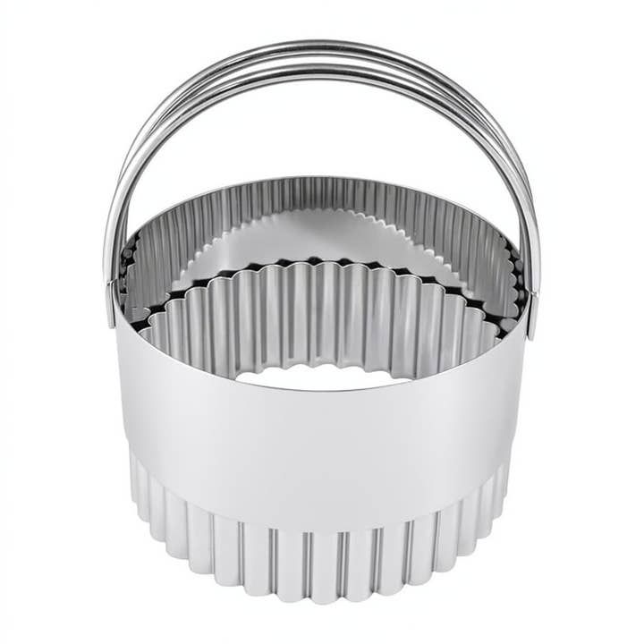 Biscuit Cutter 2.75" Fluted SS 006