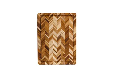 Cutting Board 16x12x1.5 Teak 002