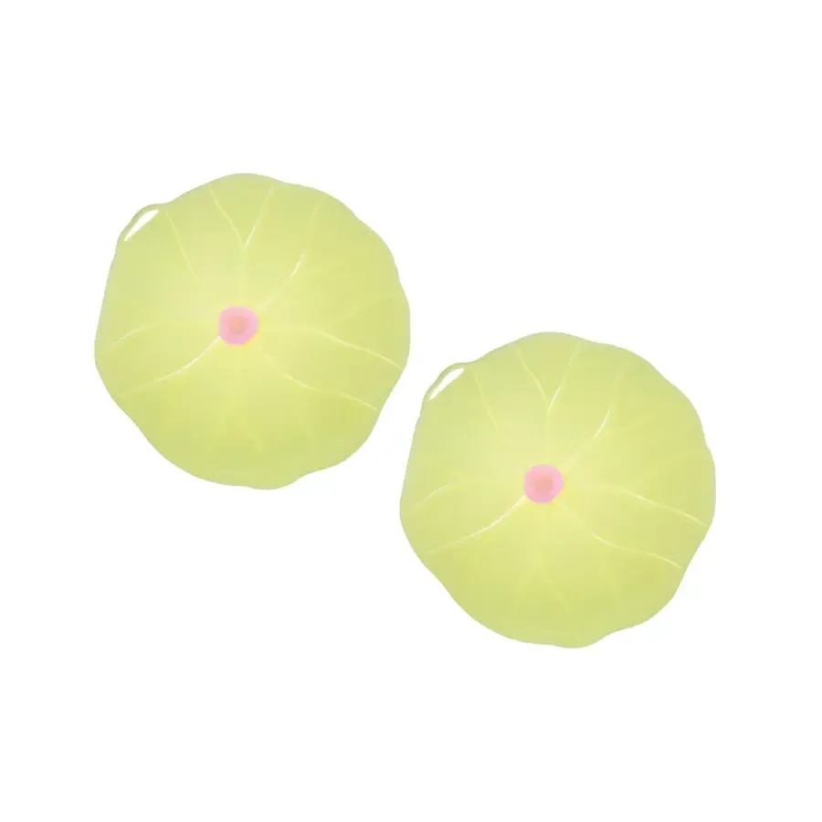 Drink Cover 4" Set/2 Lilypad 012