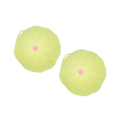 Drink Cover 4" Set/2 Lilypad 012