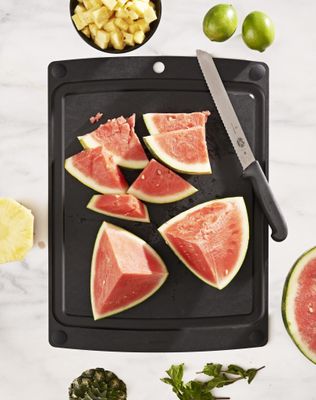 Cutting Board 19.5x14.5 Slate w/Buttons 006