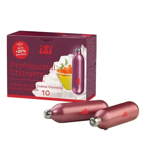 Chargers 10pk Cream Whipper 036