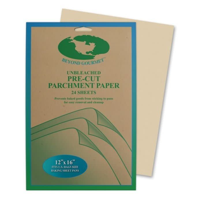 Parchment Pre-Cut 12x16" 24pk Unbleached 006