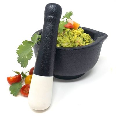 Mortar &amp; Pestle Lg Porcelain
