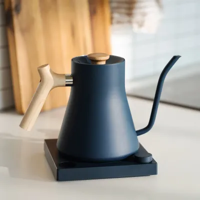 Kettle Electric .9L Pour Over Stagg EKG Stone Blue/Maple 004
