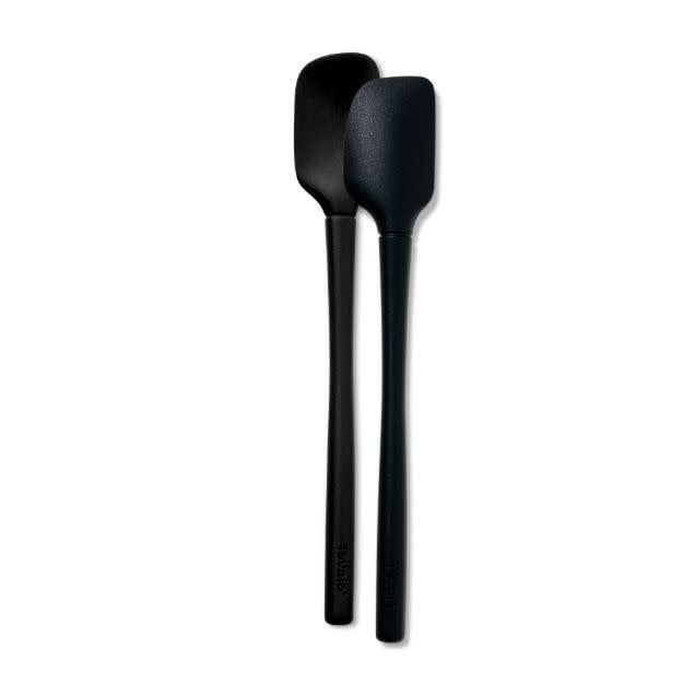 Spatula Mini 2pc Set Silicone Black 006