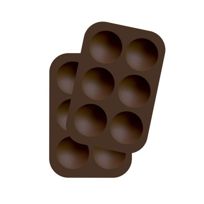 Hot Cocoa Bomb Mold 2pc 006