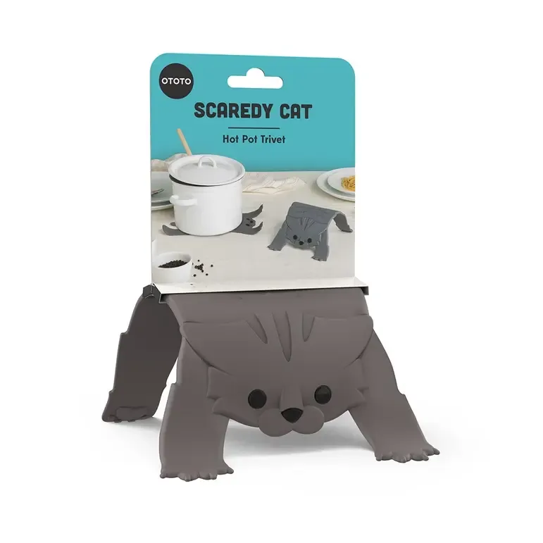 Trivet Silicone Scaredy Cat 006