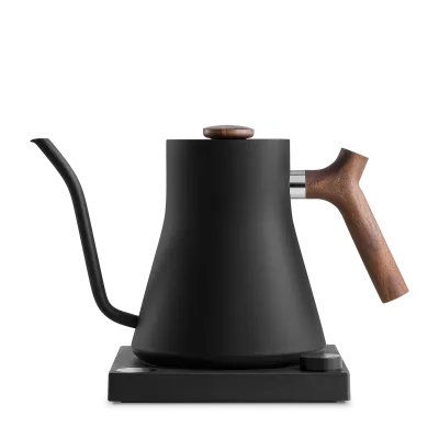 Kettle Electric .9L Pour Over Stagg EKG Pro Studio Matte Black/Walnut 004